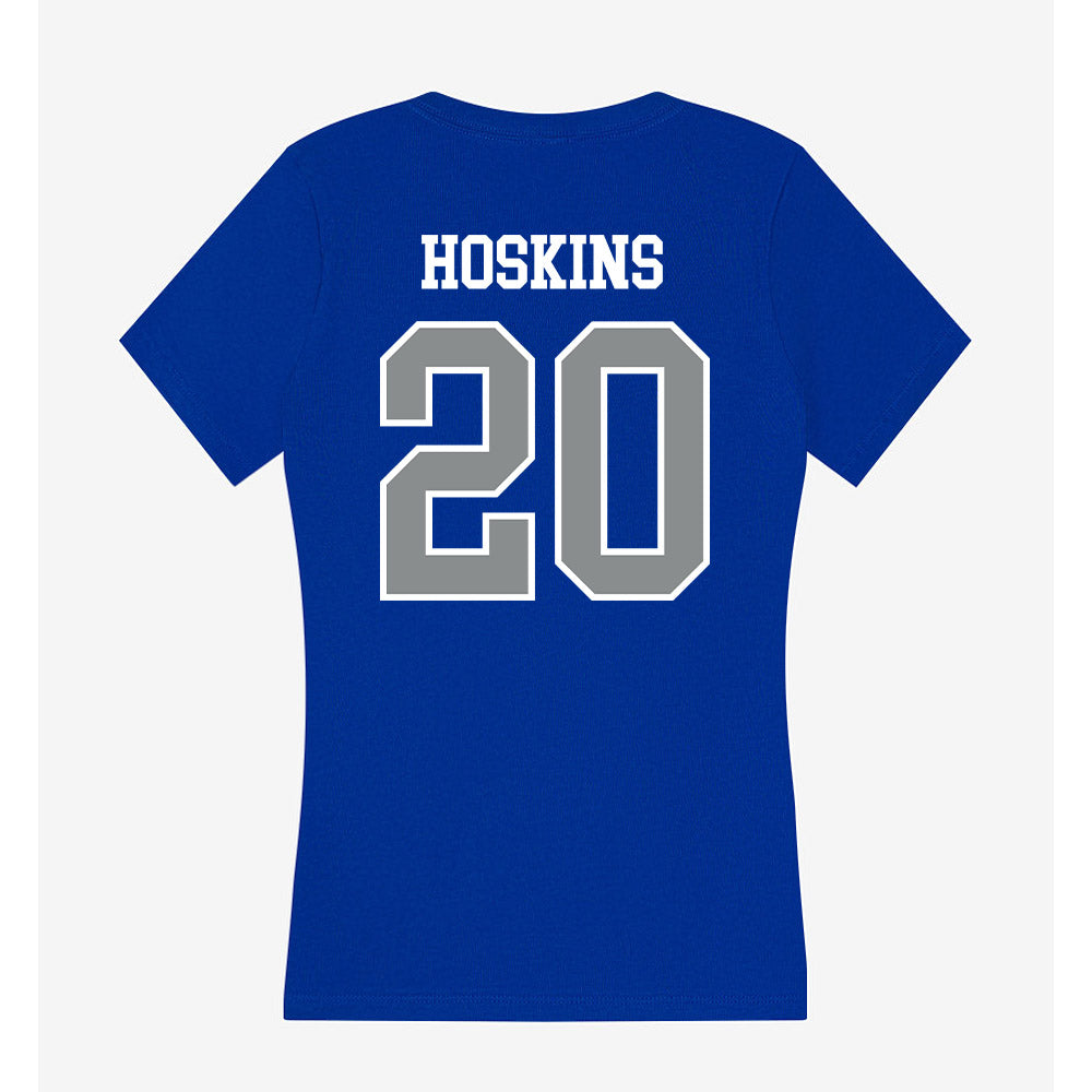Memphis - NCAA Women's Volleyball : Zaniah Hoskins - Women's V-Neck T-Shirt-1