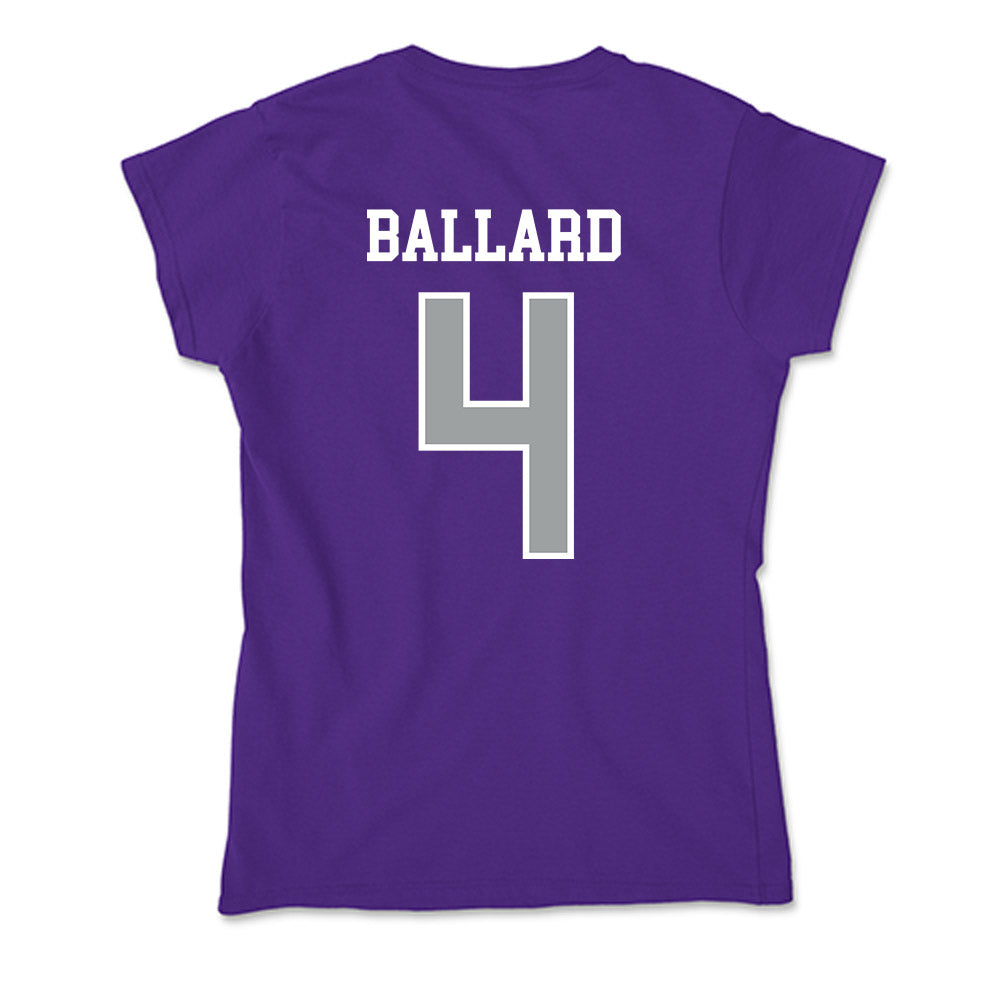 Tarleton State - NCAA Women's Soccer : Zoe Ballard - Soft Style Women’s T-Shirt-1