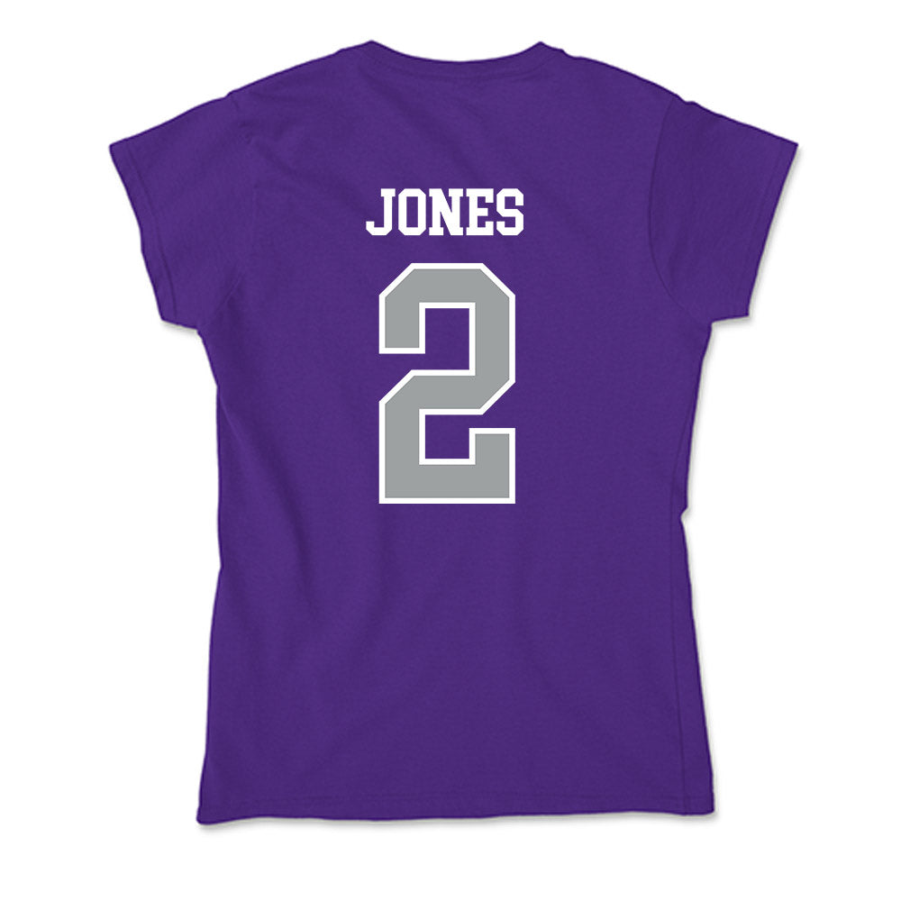 Tarleton State - NCAA Women's Basketball : Kyriana Jones - Soft Style Women’s T-Shirt-1