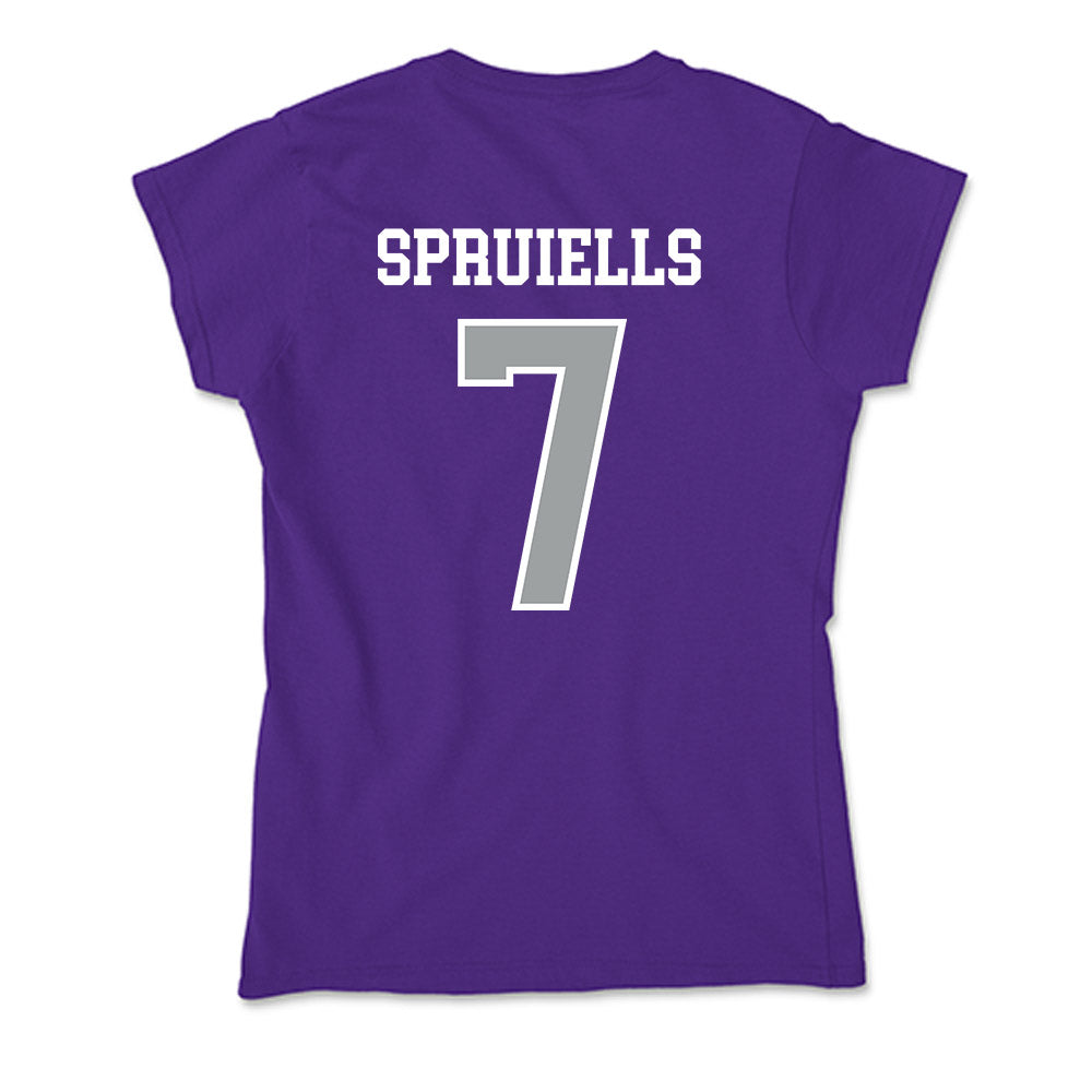 Tarleton State - NCAA Football : David Spruiells - Soft Style Women’s T-Shirt-1