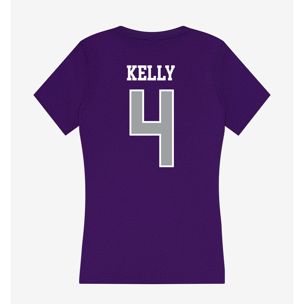 Tarleton State - NCAA Men's Basketball : Leroy Kelly - Women's V-Neck T-Shirt-1