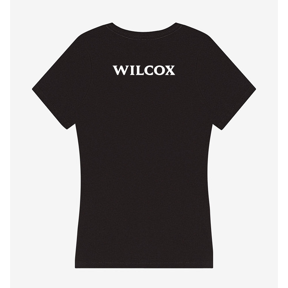 Elon - NCAA Women's Track & Field : Meghan Wilcox - Women's V-Neck T-Shirt-1