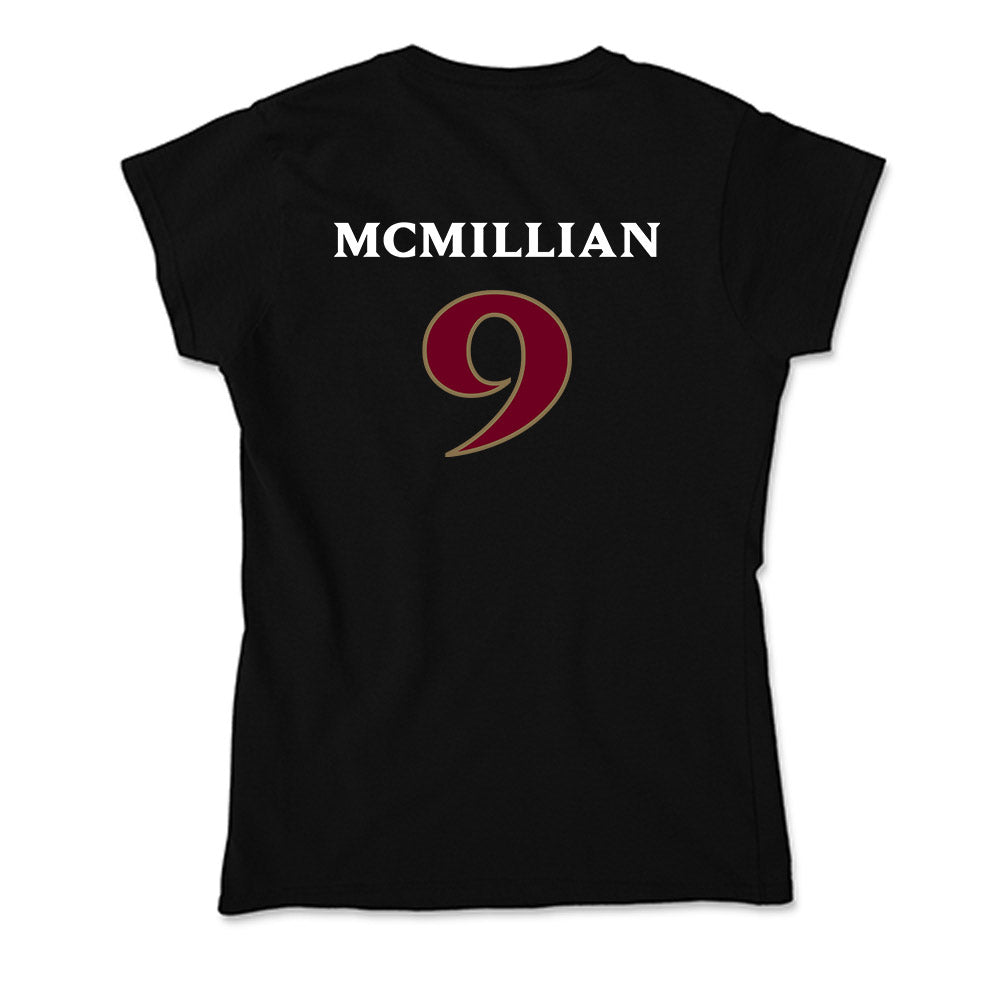 Elon - NCAA Football : Kenaz McMillian - Soft Style Women’s T-Shirt-1