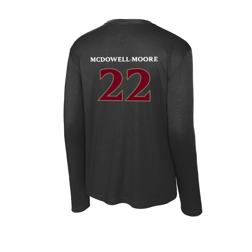 Elon - NCAA Football : Kamerin McDowell-Moore - Activewear Long Sleeve T-Shirt-1