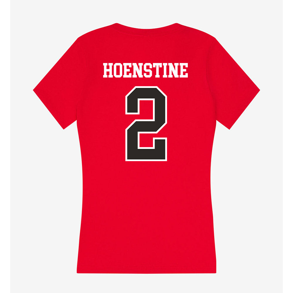 St. Francis - NCAA Football : Jeff Hoenstine - Women's V-Neck T-Shirt-1
