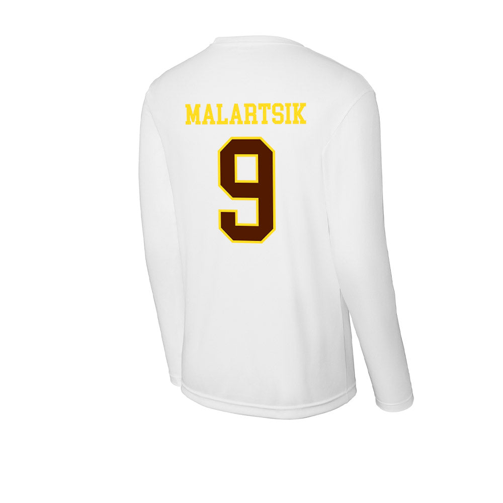 Western Michigan - NCAA Softball : Megan Malartsik - Activewear Long Sleeve T-Shirt-1