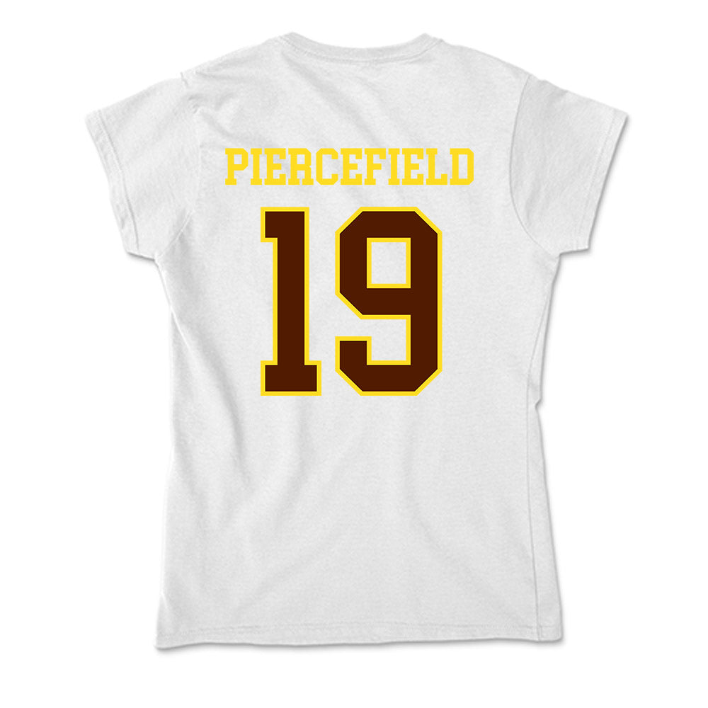 Western Michigan - NCAA Women's Volleyball : Carley Piercefield - Soft Style Women’s T-Shirt-1