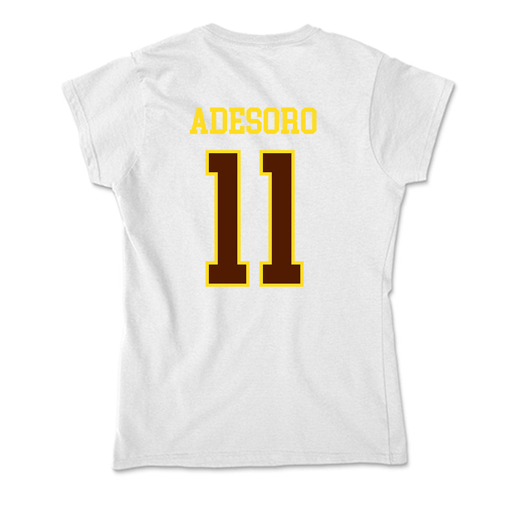 Western Michigan - NCAA Men's Tennis : Ashton Adesoro - Soft Style Women’s T-Shirt-1
