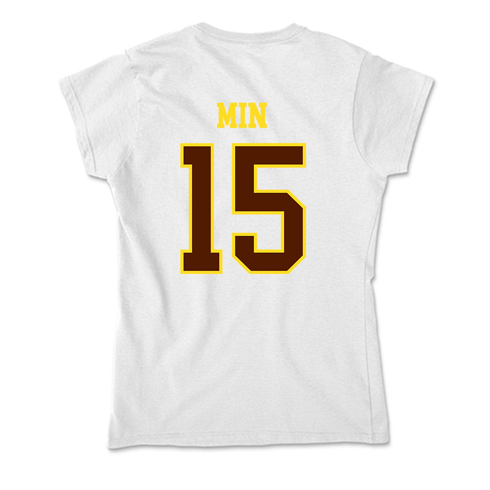 Western Michigan - NCAA Men's Soccer : Joseph Min - Soft Style Women’s T-Shirt-1