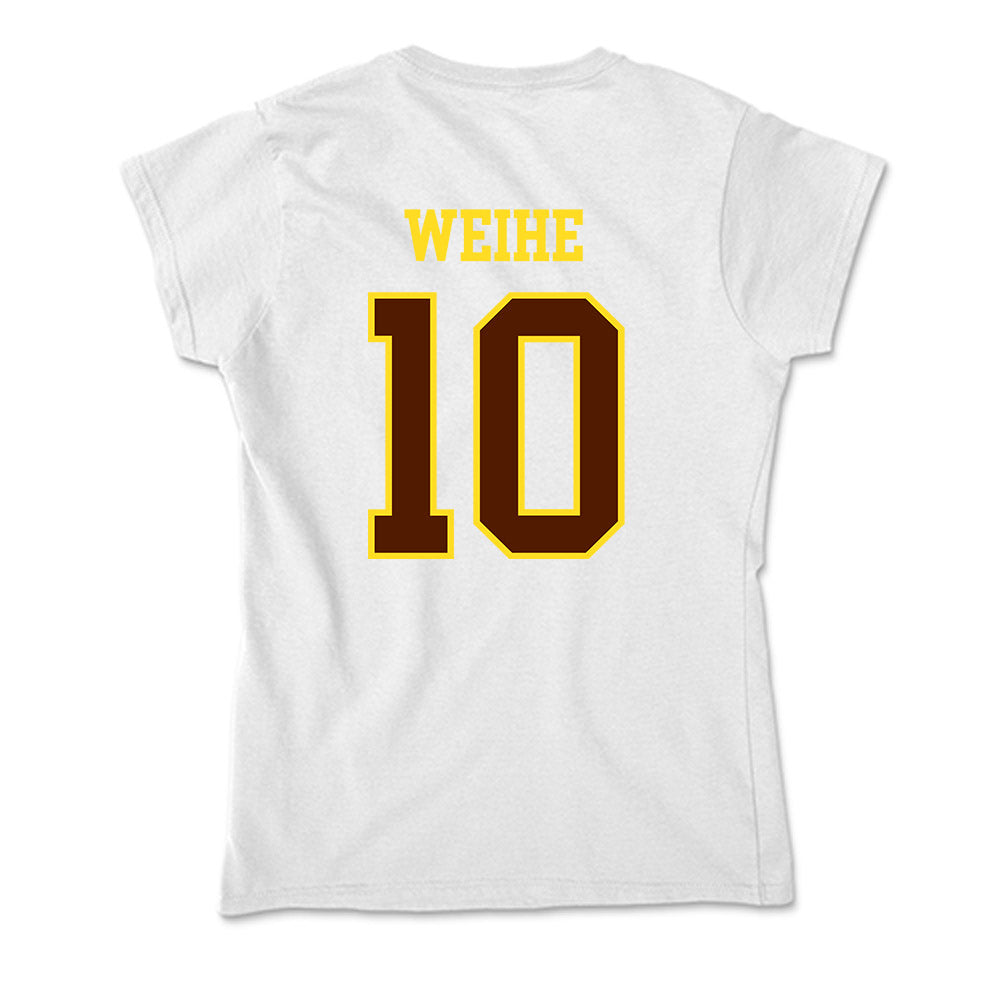 Western Michigan - NCAA Women's Volleyball : Gabby Weihe - Soft Style Women’s T-Shirt-1