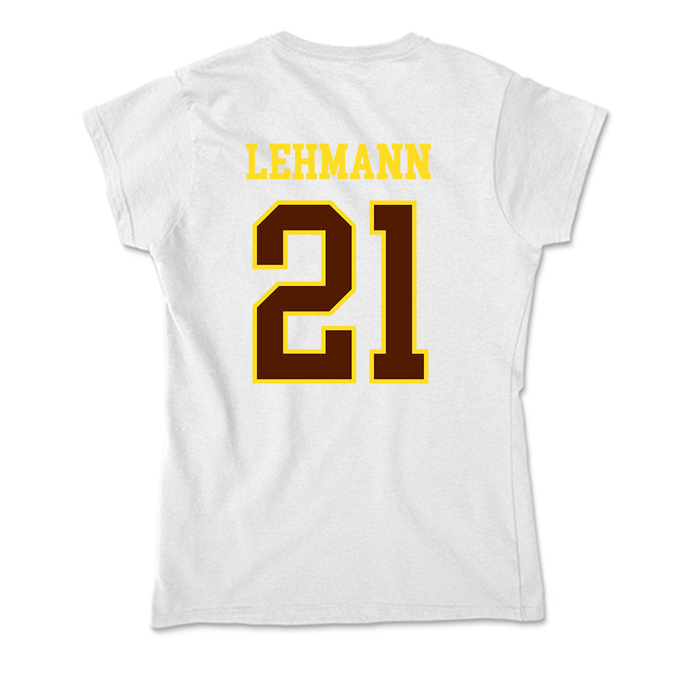 Western Michigan - NCAA Baseball : Adam Lehmann - Soft Style Women’s T-Shirt-1