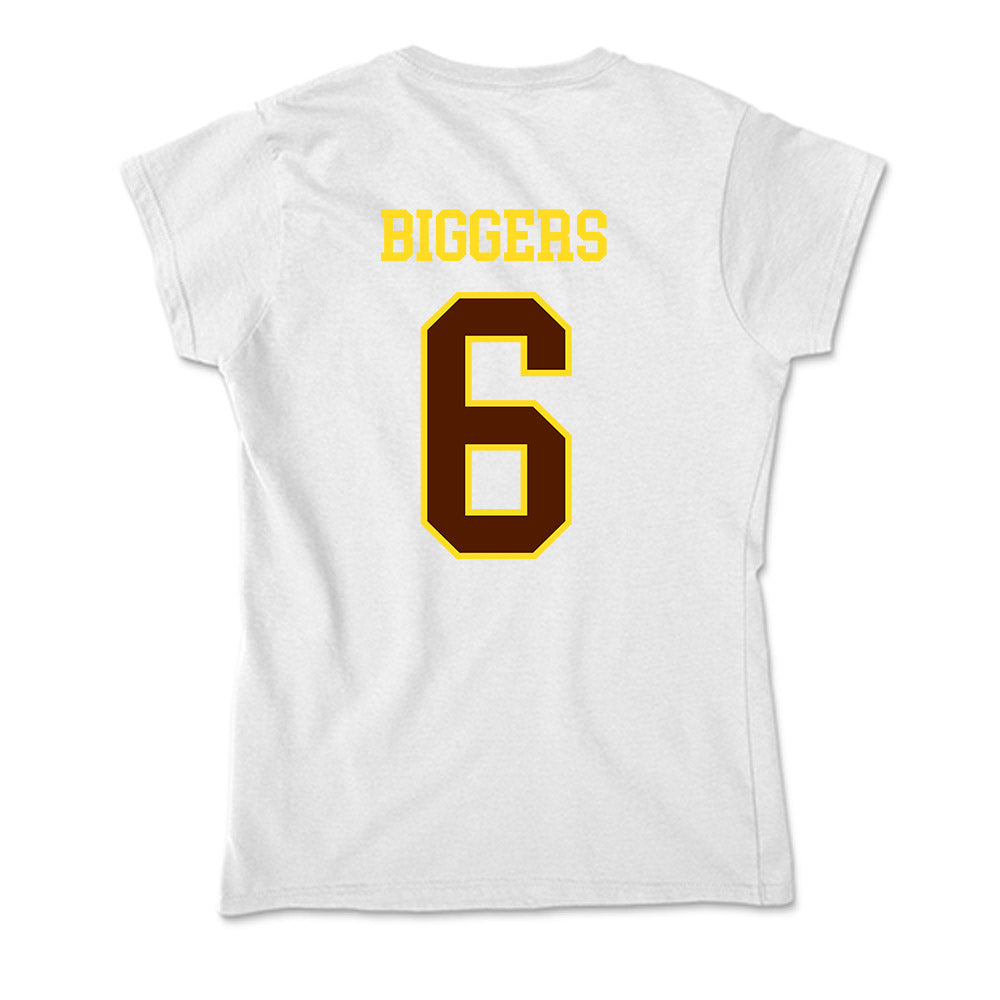 Western Michigan - NCAA Men's Soccer : Liam Biggers - Soft Style Women’s T-Shirt-1
