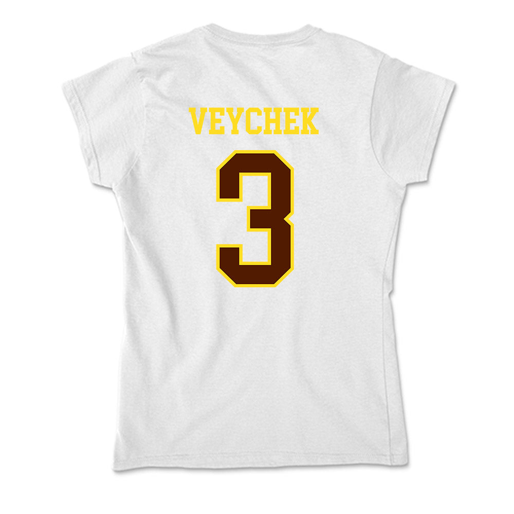 Western Michigan - NCAA Men's Soccer : Joshua Veychek - Soft Style Women’s T-Shirt-1