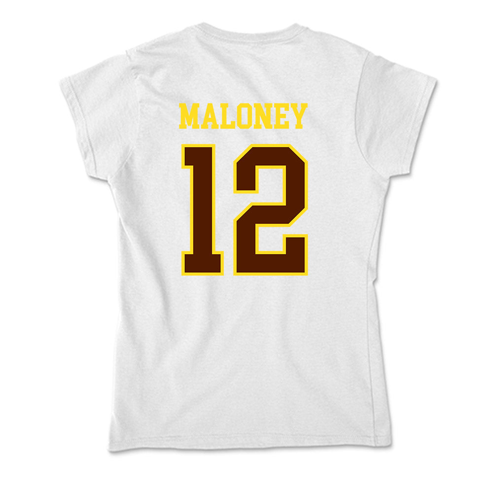 Western Michigan - NCAA Baseball : Michael Maloney - Soft Style Women’s T-Shirt-1