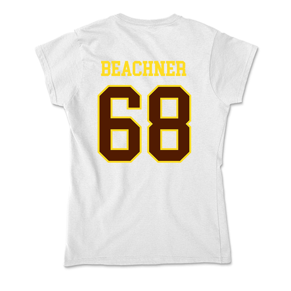 Western Michigan - NCAA Football : Gavin Beachner - Soft Style Women’s T-Shirt-1