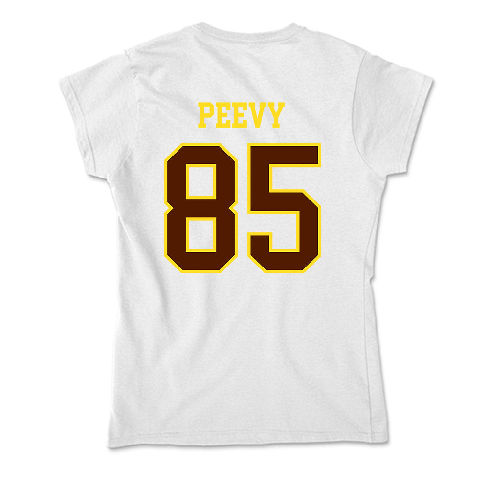 Western Michigan - NCAA Football : Braden Peevy - Soft Style Women’s T-Shirt-1