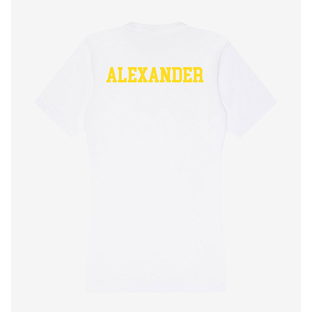 Western Michigan - NCAA Football : Blair Alexander - Women's V-Neck T-Shirt-1