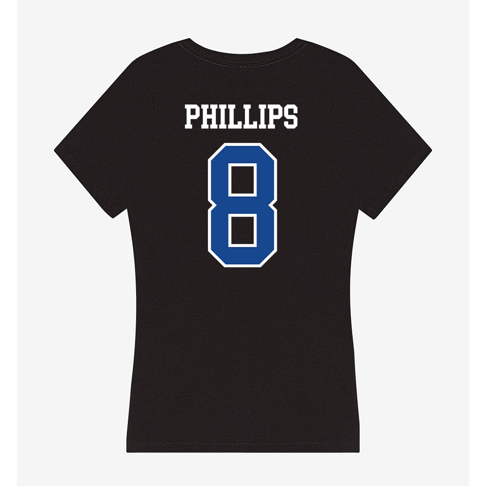 Hampton - NCAA Football : Andre Phillips - Classic Shersey Women's V-Neck T-Shirt-1