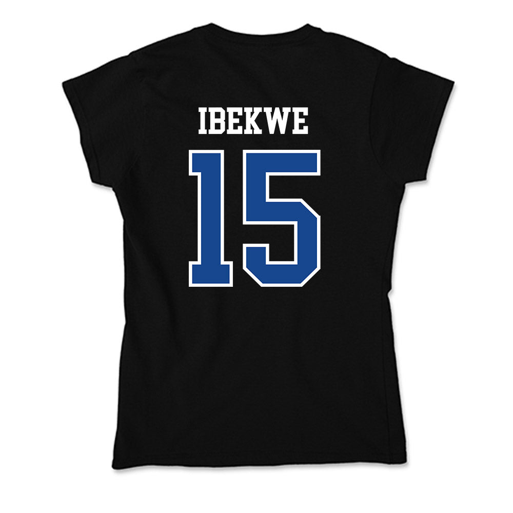 Hampton - NCAA Men's Basketball : Zion Ibekwe - Classic Shersey Soft Style Women’s T-Shirt-1