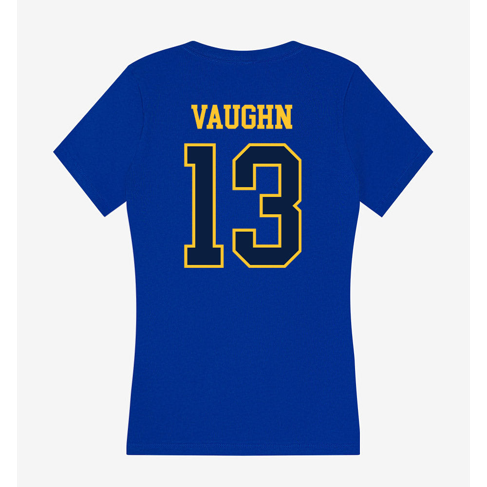 East Tennessee State - NCAA Softball : Grace Vaughn - Women's V-Neck T-Shirt-1