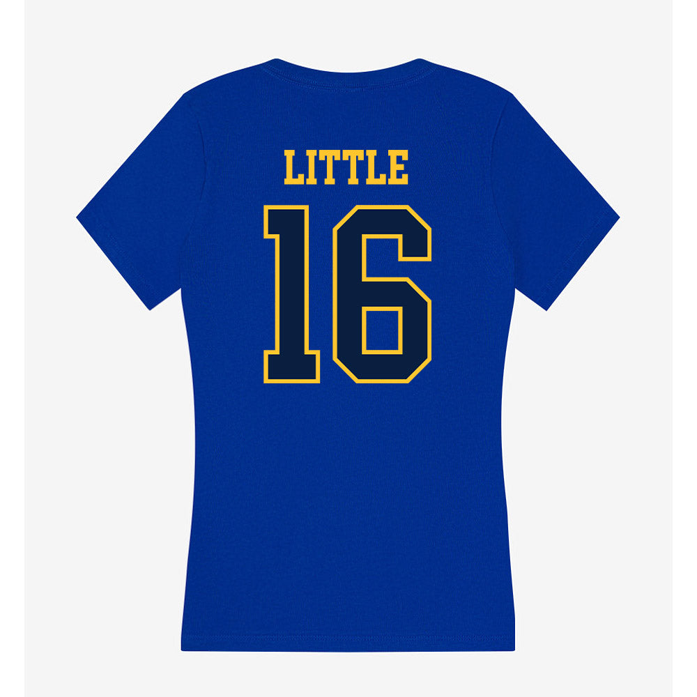 East Tennessee State - NCAA Baseball : Joey Little - Women's V-Neck T-Shirt-1
