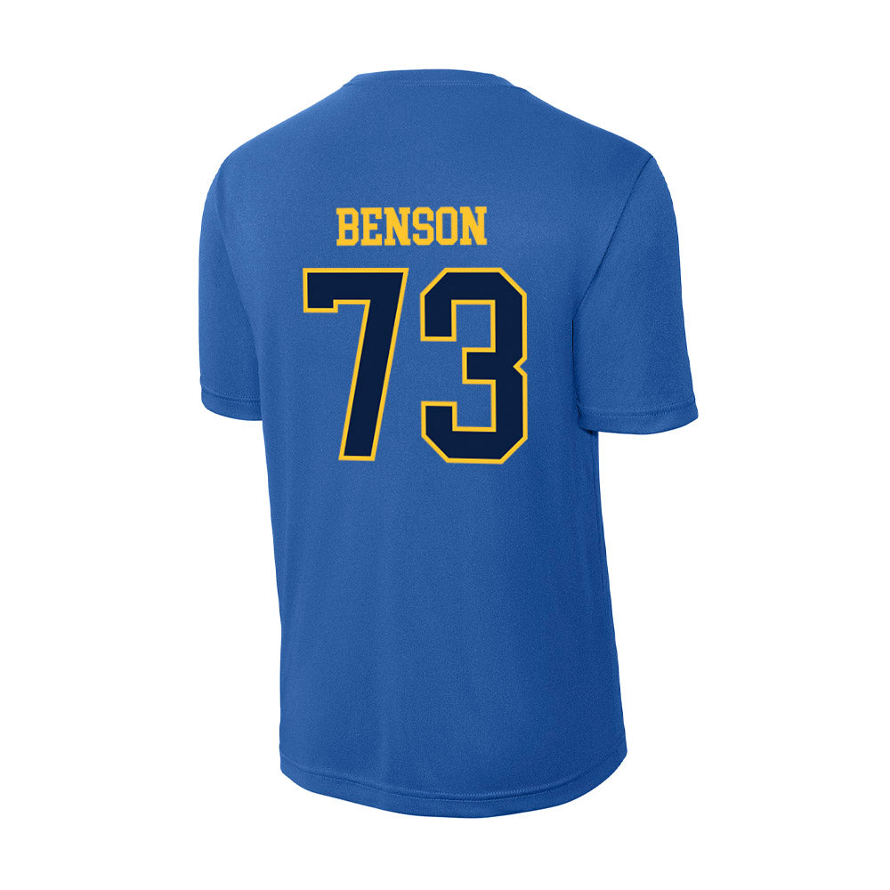 East Tennessee State - NCAA Football : Joshua Benson - Activewear T-Shirt-1