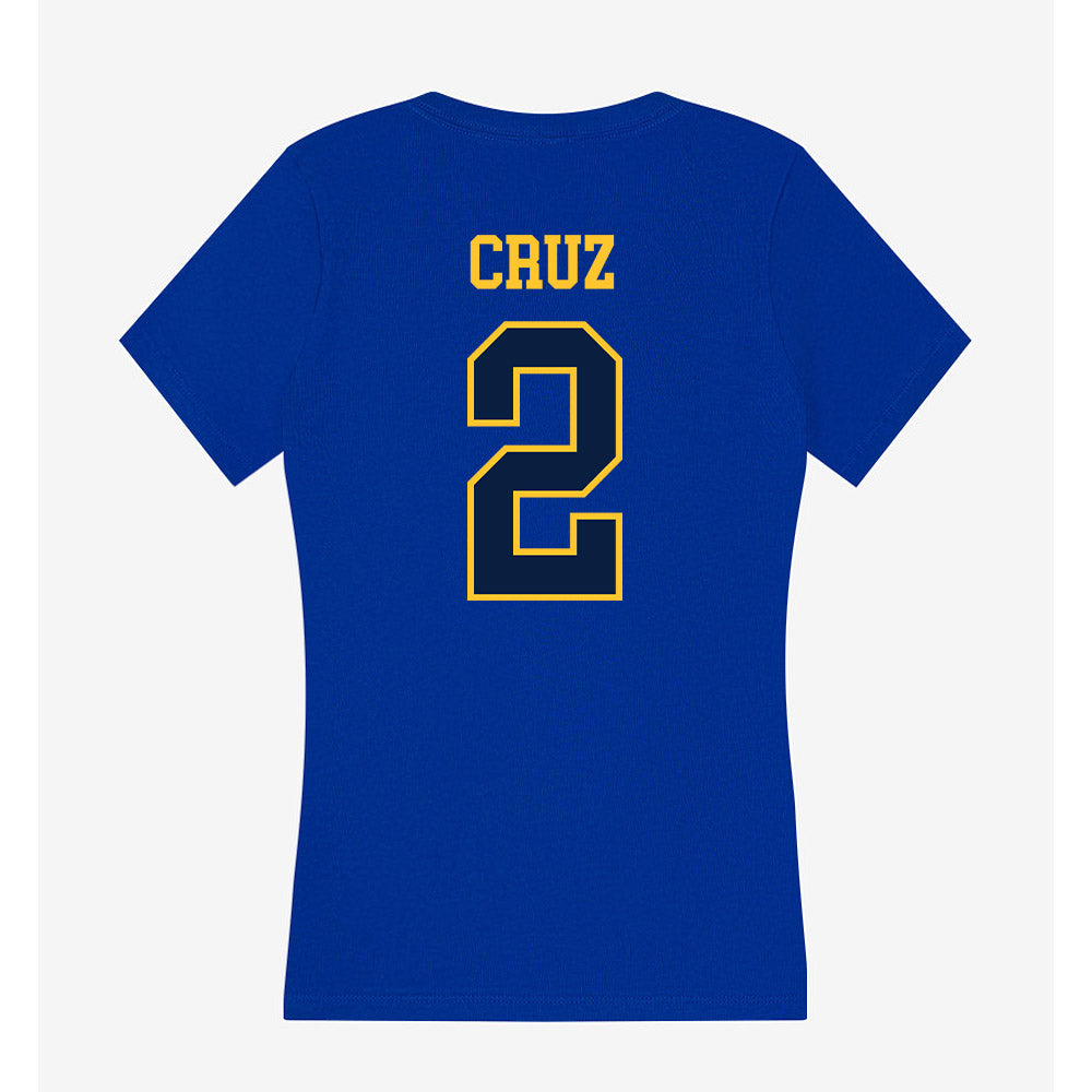 East Tennessee State - NCAA Men's Soccer : Henrique Cruz - Women's V-Neck T-Shirt-1
