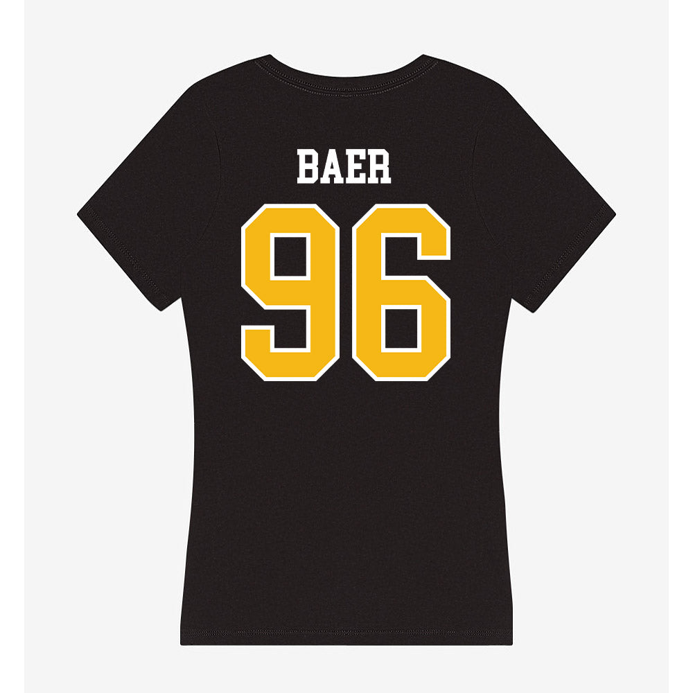 Northern Arizona - NCAA Football : Jayden Baer - Women's V-Neck T-Shirt-1
