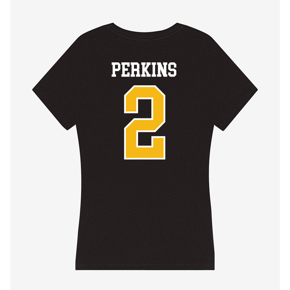 Northern Arizona - NCAA Women's Swimming & Diving : cydnie perkins - Women's V-Neck T-Shirt-1