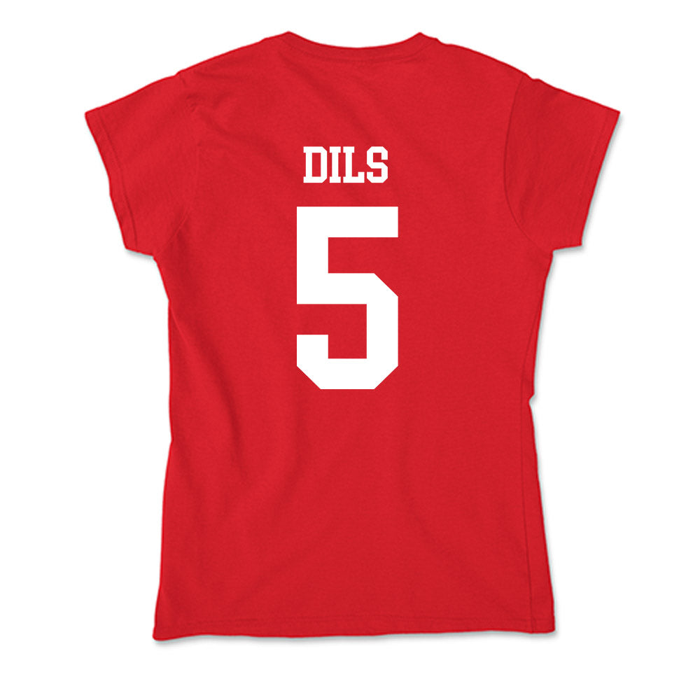New Mexico - NCAA Women's Soccer : Ayla Dils - Soft Style Women’s T-Shirt-1