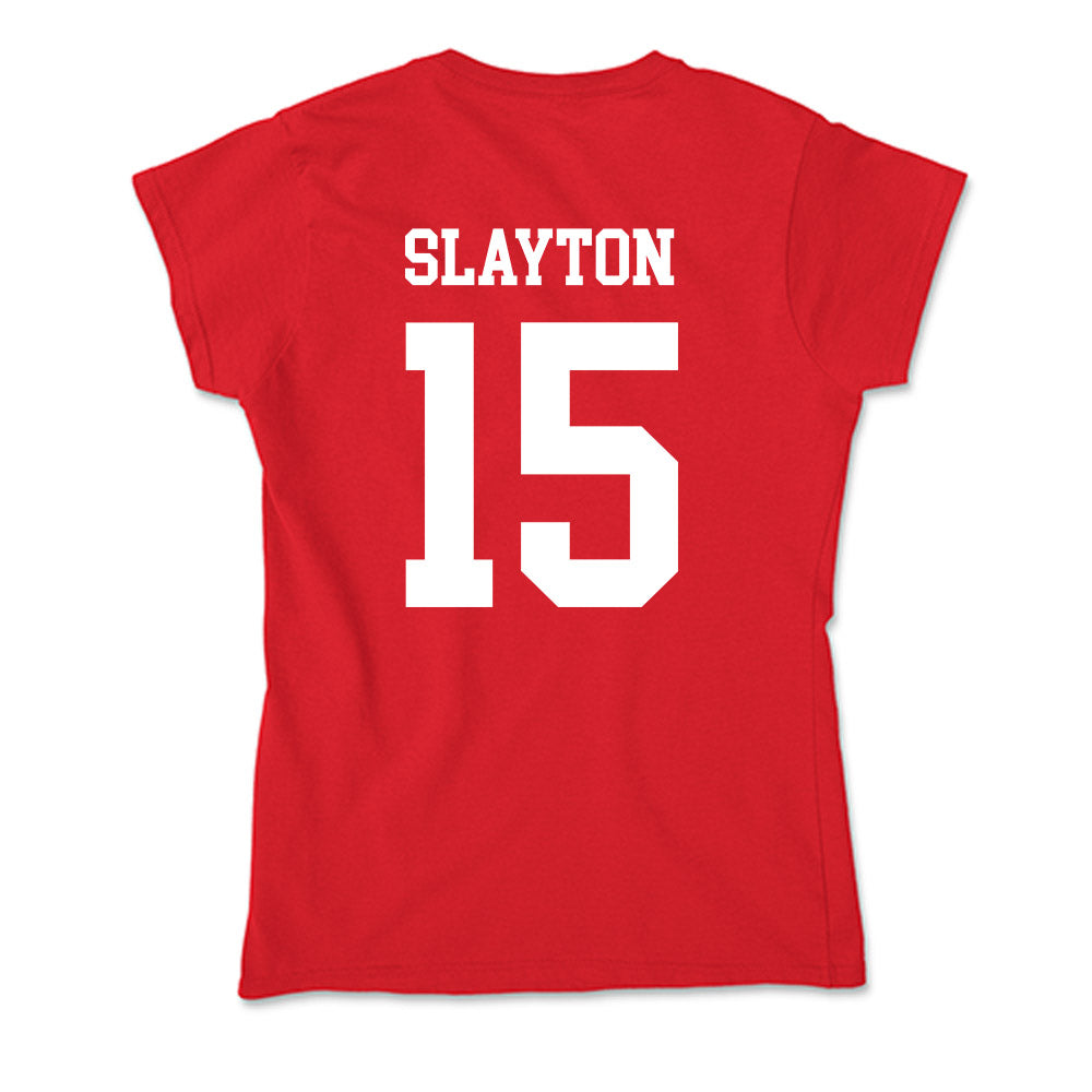 New Mexico - NCAA Football : Xavier Slayton - Soft Style Women’s T-Shirt-1