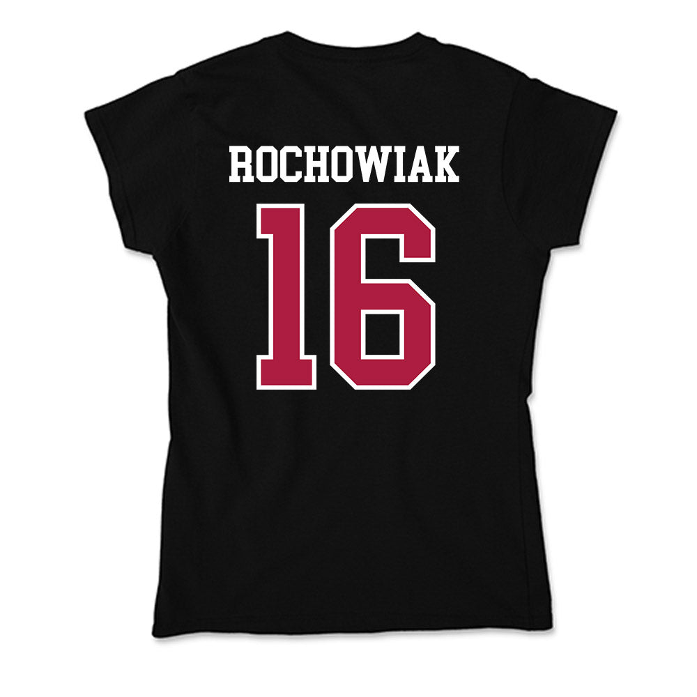 Detroit Mercy - NCAA Men's Lacrosse : Sam Rochowiak - Soft Style Women’s T-Shirt-1