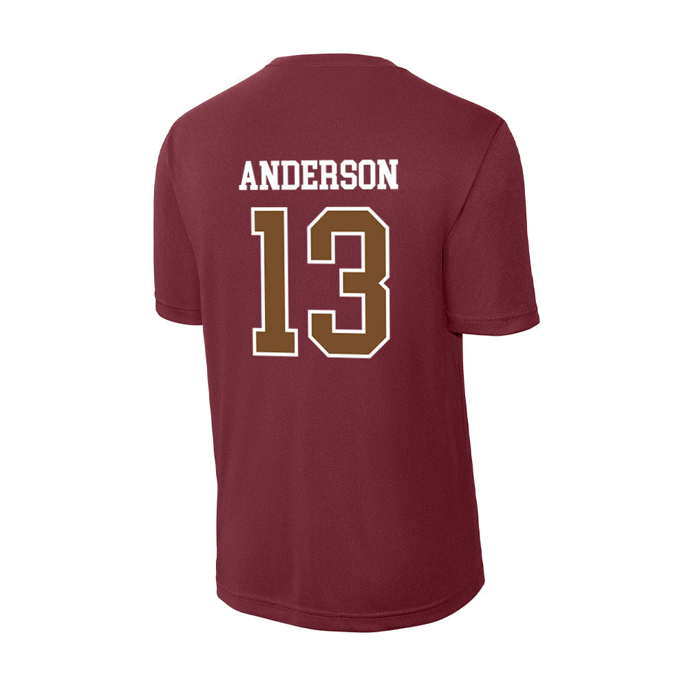 Montana - NCAA Men's Basketball : Courtney Anderson - Activewear T-Shirt-1