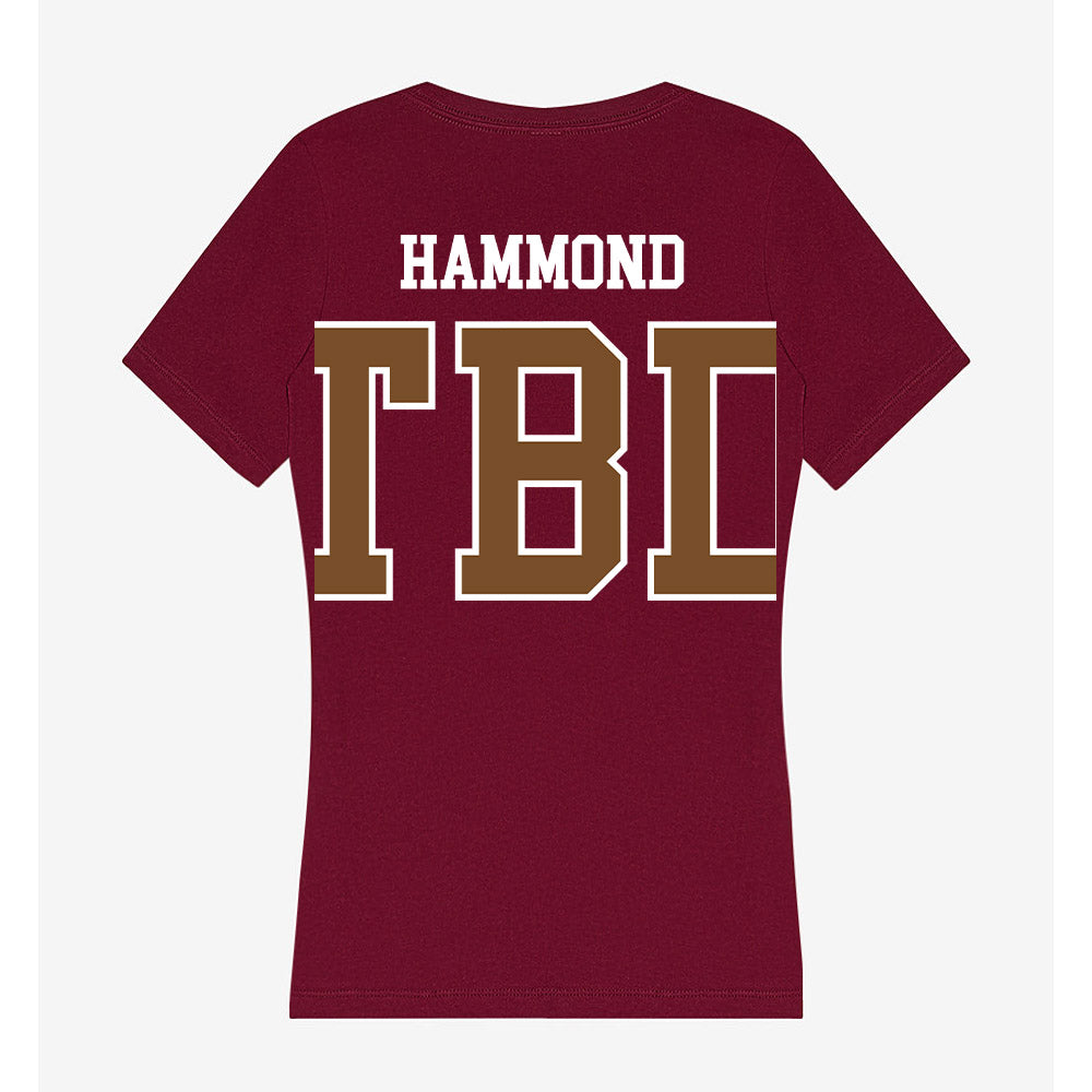 Montana - NCAA Football : Dawson Hammond - Women's V-Neck T-Shirt-1
