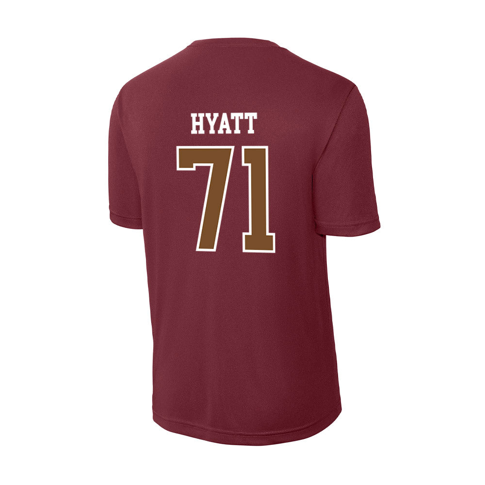 Montana - NCAA Football : Quinlan Hyatt - Activewear T-Shirt-1