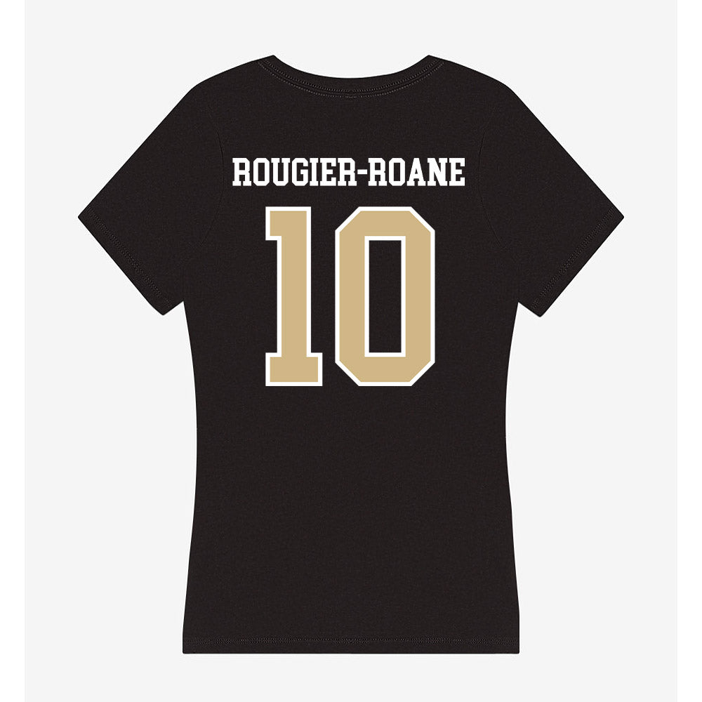 GWU - NCAA Men's Basketball : Jalen Rougier-Roane - Women's V-Neck T-Shirt-1