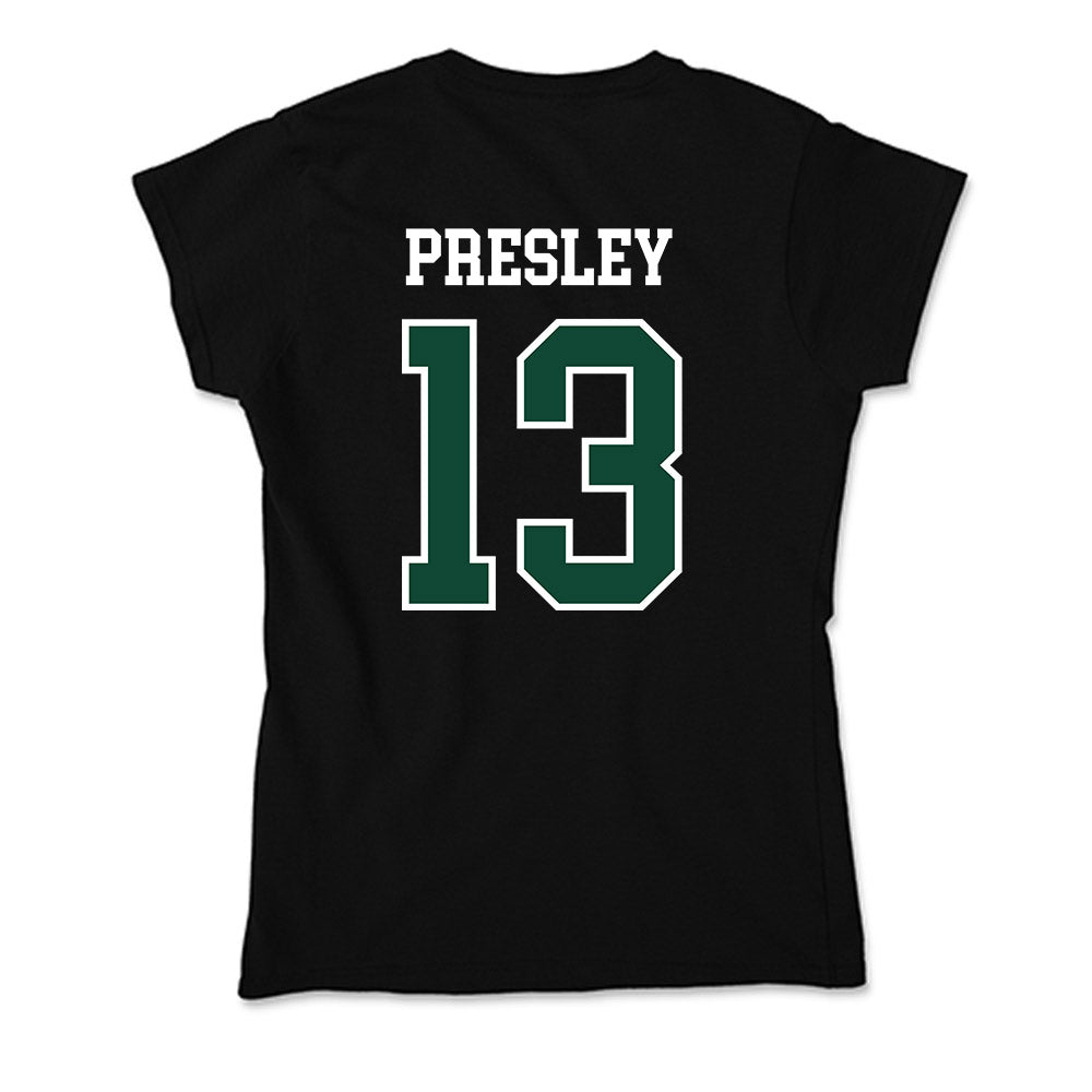 Portland State - NCAA Football : Jackson Presley - Soft Style Women’s T-Shirt-1
