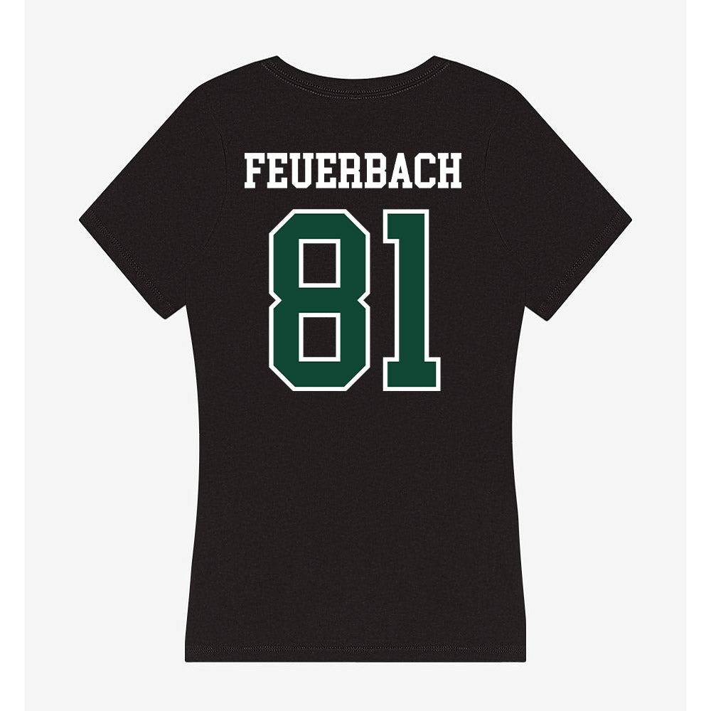 Portland State - NCAA Football : Josh Feuerbach - Women's V-Neck T-Shirt-1