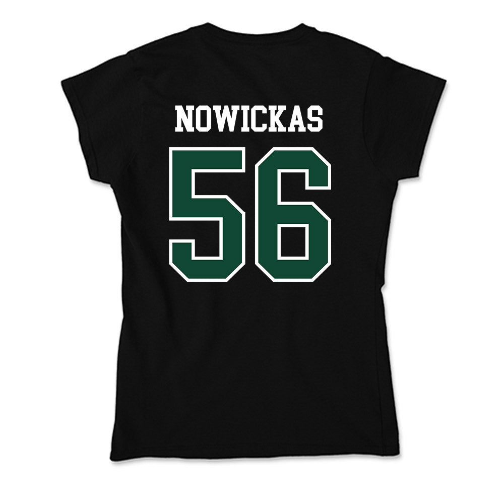 Portland State - NCAA Football : Jaylun Nowickas - Soft Style Women’s T-Shirt-1