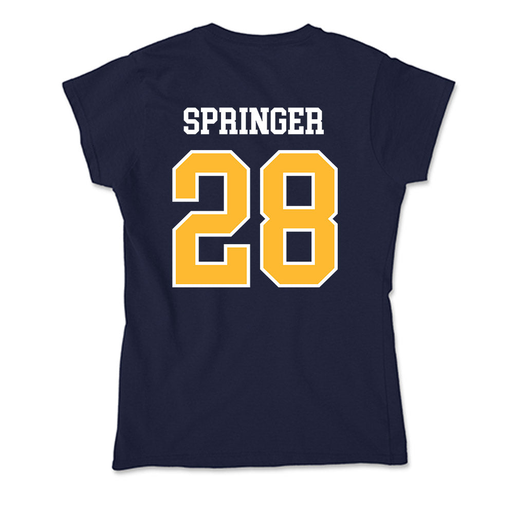 UW Eau Claire - NCAA Softball : Siri Springer - Soft Style Women’s T-Shirt-1