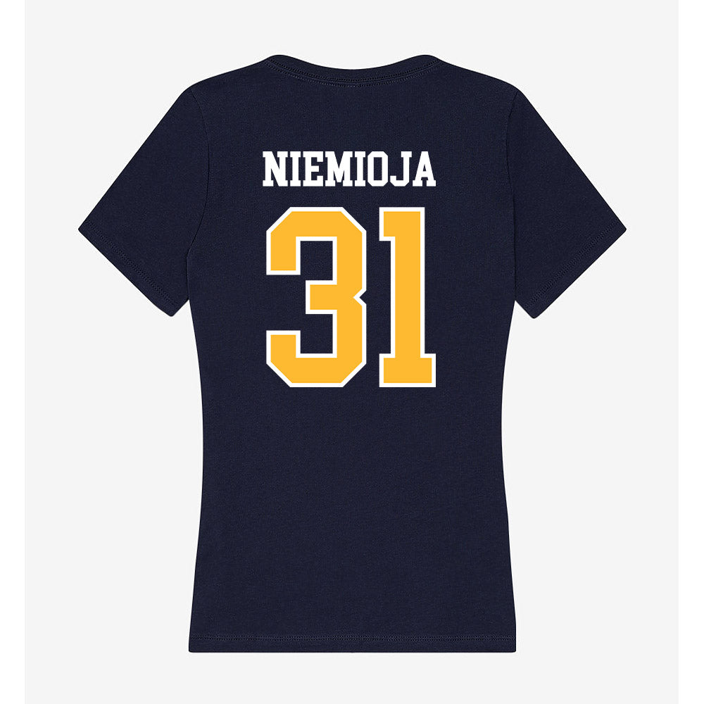 UW Eau Claire - NCAA Baseball : Tapio Niemioja - Women's V-Neck T-Shirt-1