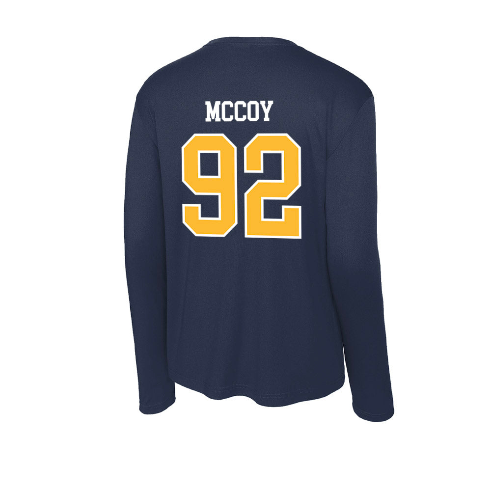 UW Eau Claire - NCAA Football : David McCoy - Activewear Long Sleeve T-Shirt-1