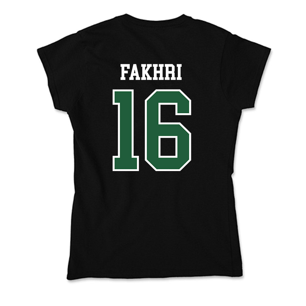 Utah Valley - NCAA Men's Soccer : Idin Fakhri - Soft Style Women’s T-Shirt-1