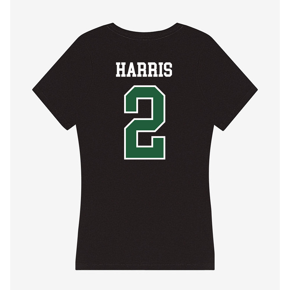 Utah Valley - NCAA Men's Soccer : Mykah Harris - Women's V-Neck T-Shirt-1