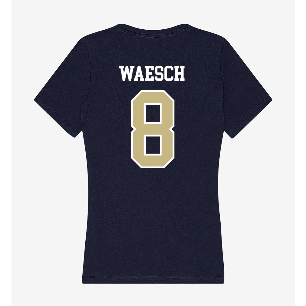 Oral Roberts - NCAA Men's Soccer : Hagen Waesch - Women's V-Neck T-Shirt-1