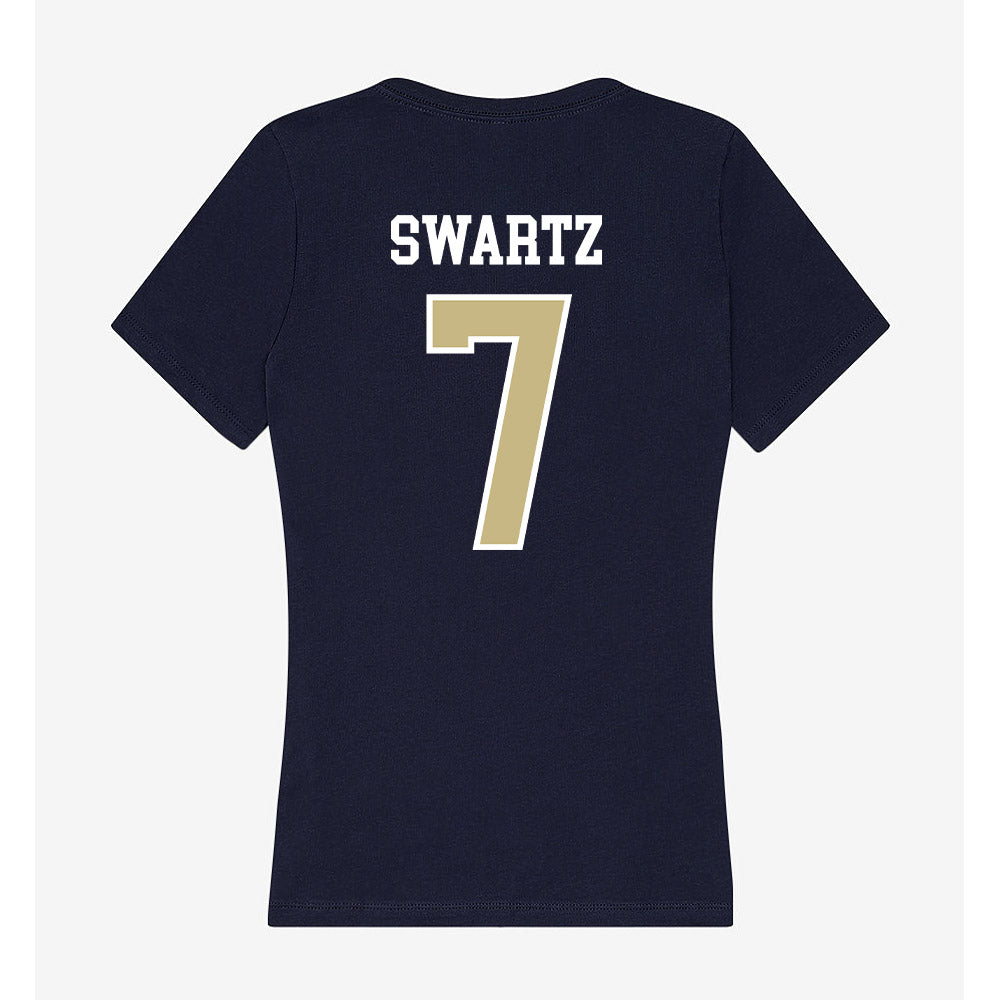 Oral Roberts - NCAA Women's Volleyball : Mallorie Swartz - Women's V-Neck T-Shirt-1