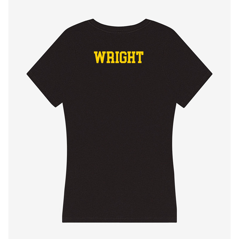 KYSU - NCAA Men's Track & Field : Gavianni Wright - Women's V-Neck T-Shirt-1