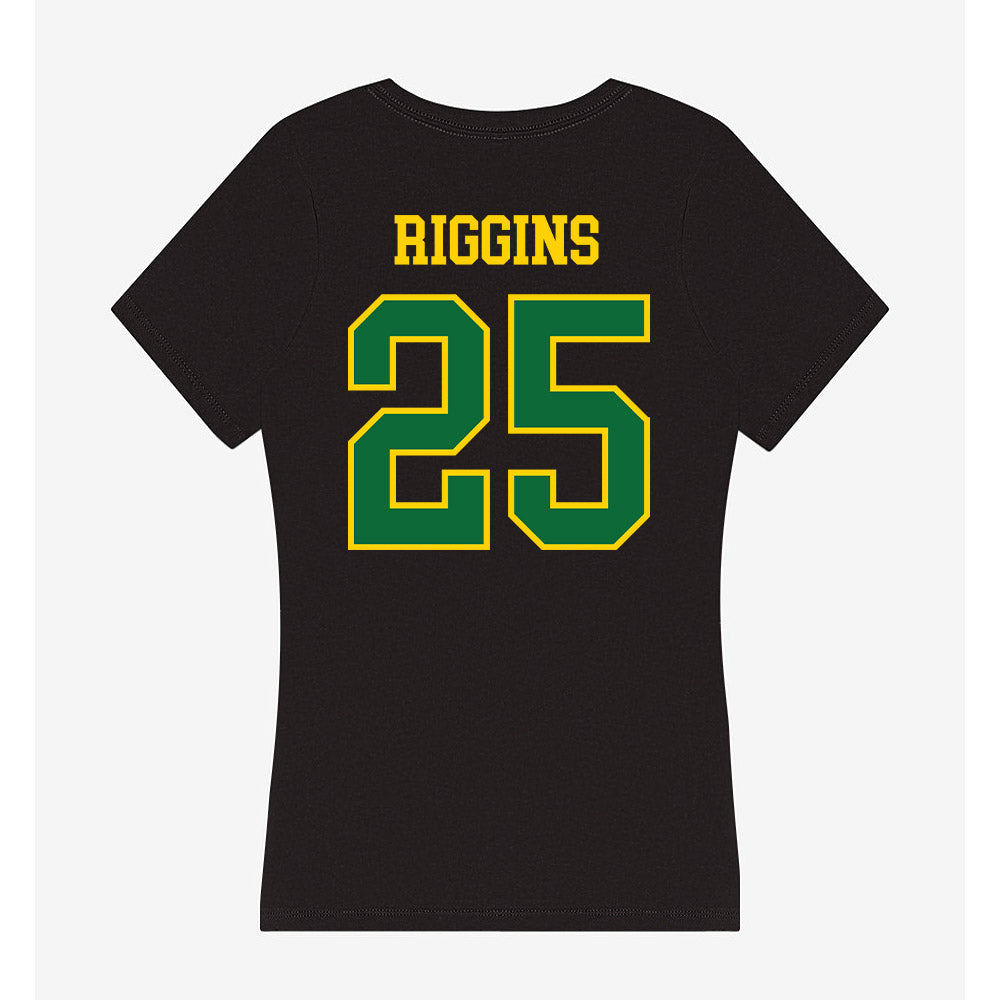KYSU - NCAA Football : Malikh Riggins - Women's V-Neck T-Shirt-1