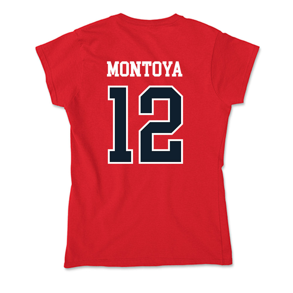 Dallas Baptist - NCAA Women's Soccer : Hannah Montoya - Soft Style Women’s T-Shirt-1