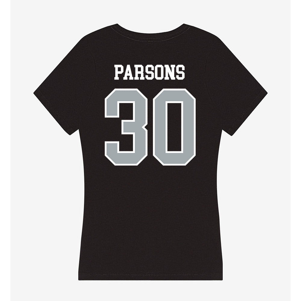 Providence - NCAA Men's Ice Hockey : John Parsons - Women's V-Neck T-Shirt-1
